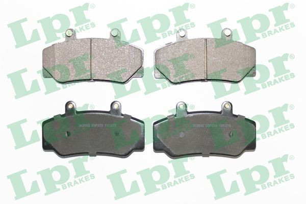 Колодки тормозные дисковые 05P318 LPR