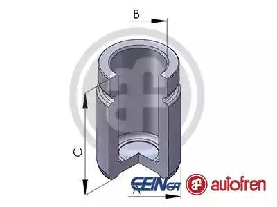 Поршень тормозного суппорта D025253 AUTOFREN SEINSA