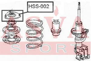 Опора амортизатора подвески HSS-002 ASVA