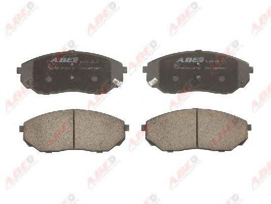 Колодки тормозные дисковые C10317ABE ABE