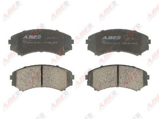 Колодки тормозные дисковые C15040ABE ABE