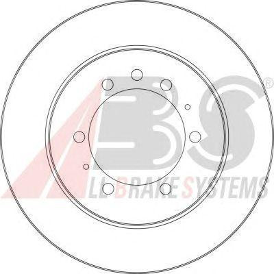 Диск тормозной 16022 ABS