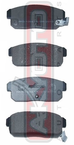 Колодки тормозные дисковые AKD-1088 AKYOTO