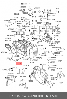 Фильтр масляный АКПП 4632139010 HYUNDAI KIA