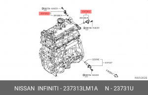 Датчик положения распредвала 23731-3LM1A NISSAN