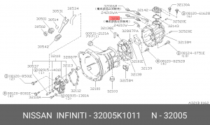 Деталь 32005-K1011 NISSAN