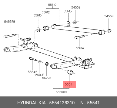 Деталь 5554128310 HYUNDAI KIA