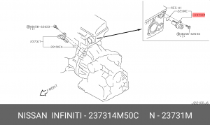 Датчик положения распредвала 23731-4M50C NISSAN