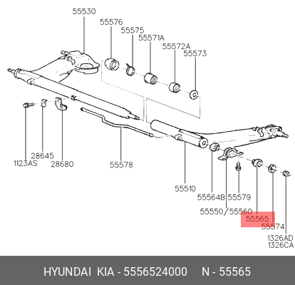 Деталь 5556524000 HYUNDAI KIA