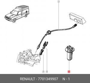 Деталь 7701349907 RENAULT