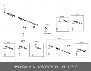 Пыльник ШРУСа 4960929L00 HYUNDAI KIA