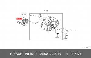 Подшипник выжимной сцепления 306A0-JA60B NISSAN