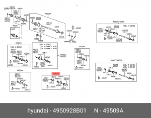Пыльник ШРУСа 4950928B01 HYUNDAI KIA