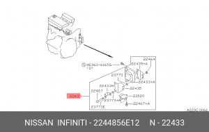 Катушка зажигания 22448-56E12 NISSAN