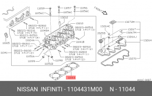 Прокладка ГБЦ 11044-31M00 NISSAN