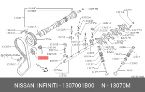 Деталь 13070-01B00 NISSAN