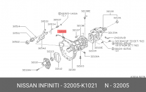 Деталь 32005-K1021 NISSAN