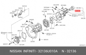 Деталь 32136U010A NISSAN