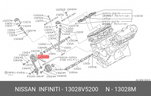 Деталь 13028-V5200 NISSAN
