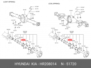 Подшипник ступицы колеса HR208014 HYUNDAI KIA