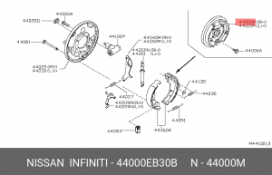 Деталь 44000EB30B NISSAN