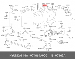 Фильтр салона 97406-4A900 HYUNDAI KIA
