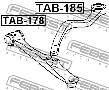 Сайлентблок TAB-185 FEBEST